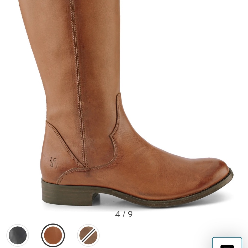 Frye Marissa Medallion Inside Zip Tall Boot - Picture 4 of 11